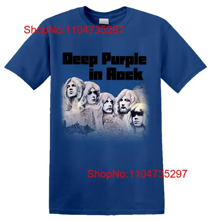 Vintage Fashion Jersey - DEEP PURPLE 'In Rock' T 셔츠