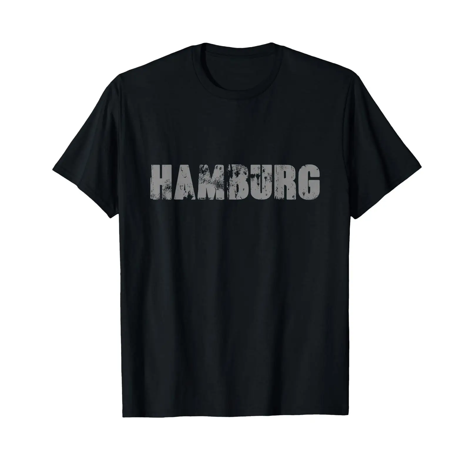 Vintage Fashion Hamburg - 세련된 함부르크 티셔츠, 빈티지 워싱 처리,