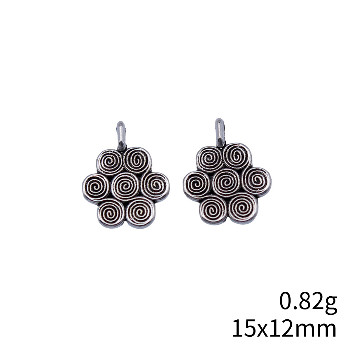 40개 15x12mm(0.59x0.47인치) 앤틱 실버 - Vintage Fashion Stores 리뷰 및 가격