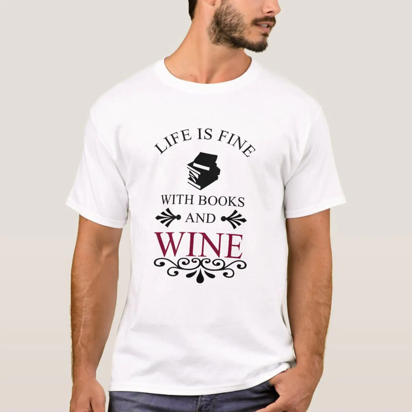 책과 와인을 사랑하는 사람들을 위한 재미있는 명언 티셔 - Vintage Fashion Quotes 리뷰 및 가격