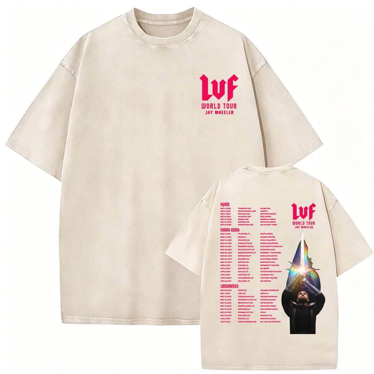 래퍼 제이 휠러의 ‘라 보스 파보리타 월드 투어 202 - Vintage Fashion La 리뷰 및 가격