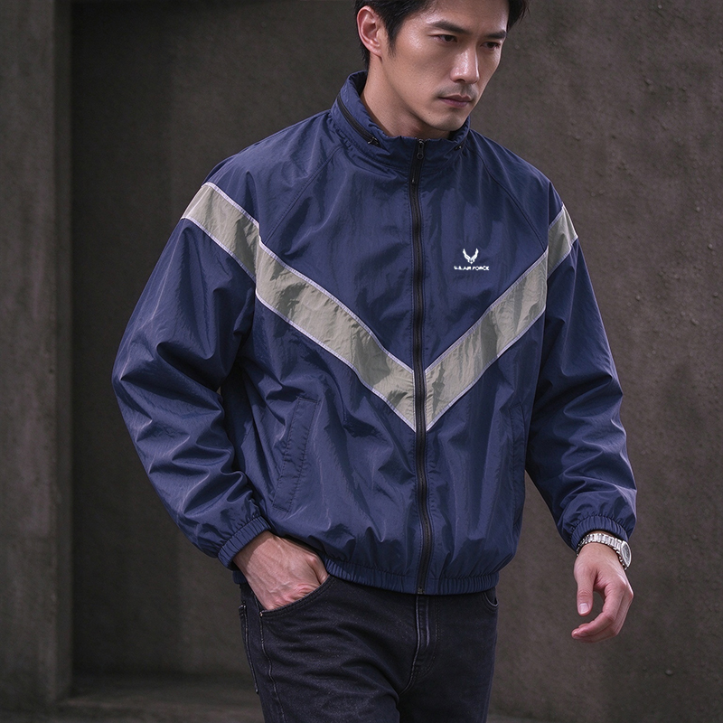 남성용 빈티지 IPFU 밀리터리 스타일 윈드브레이커,  - Vintage Windbreaker Nylon 리뷰 및 가격