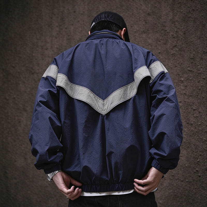 남성용 빈티지 IPFU 밀리터리 스타일 윈드브레이커,  - Vintage Windbreaker Nylon 리뷰 및 가격