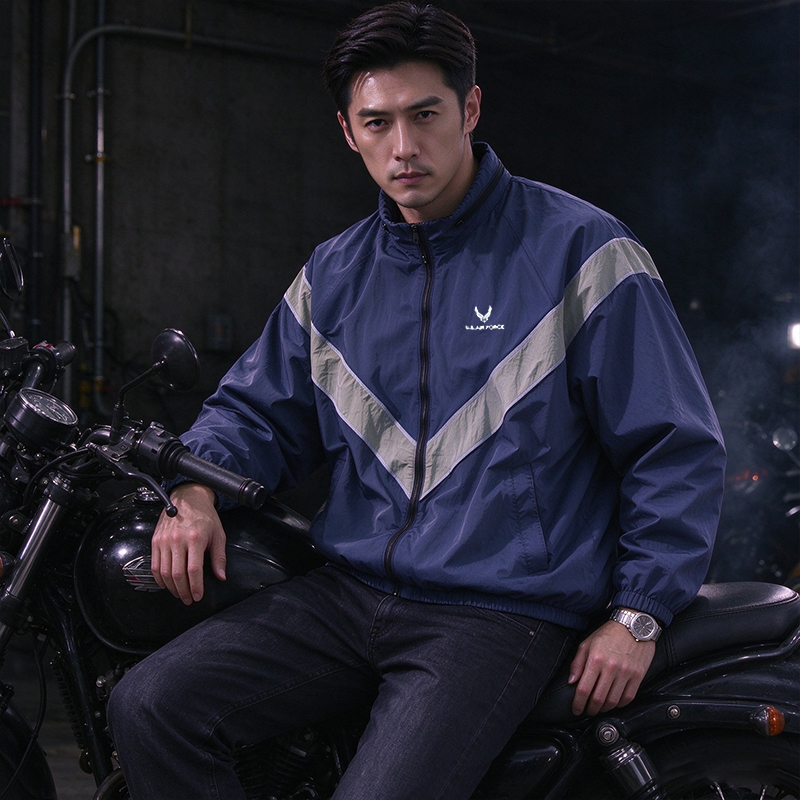남성용 빈티지 IPFU 밀리터리 스타일 윈드브레이커,  - Vintage Windbreaker Nylon 리뷰 및 가격