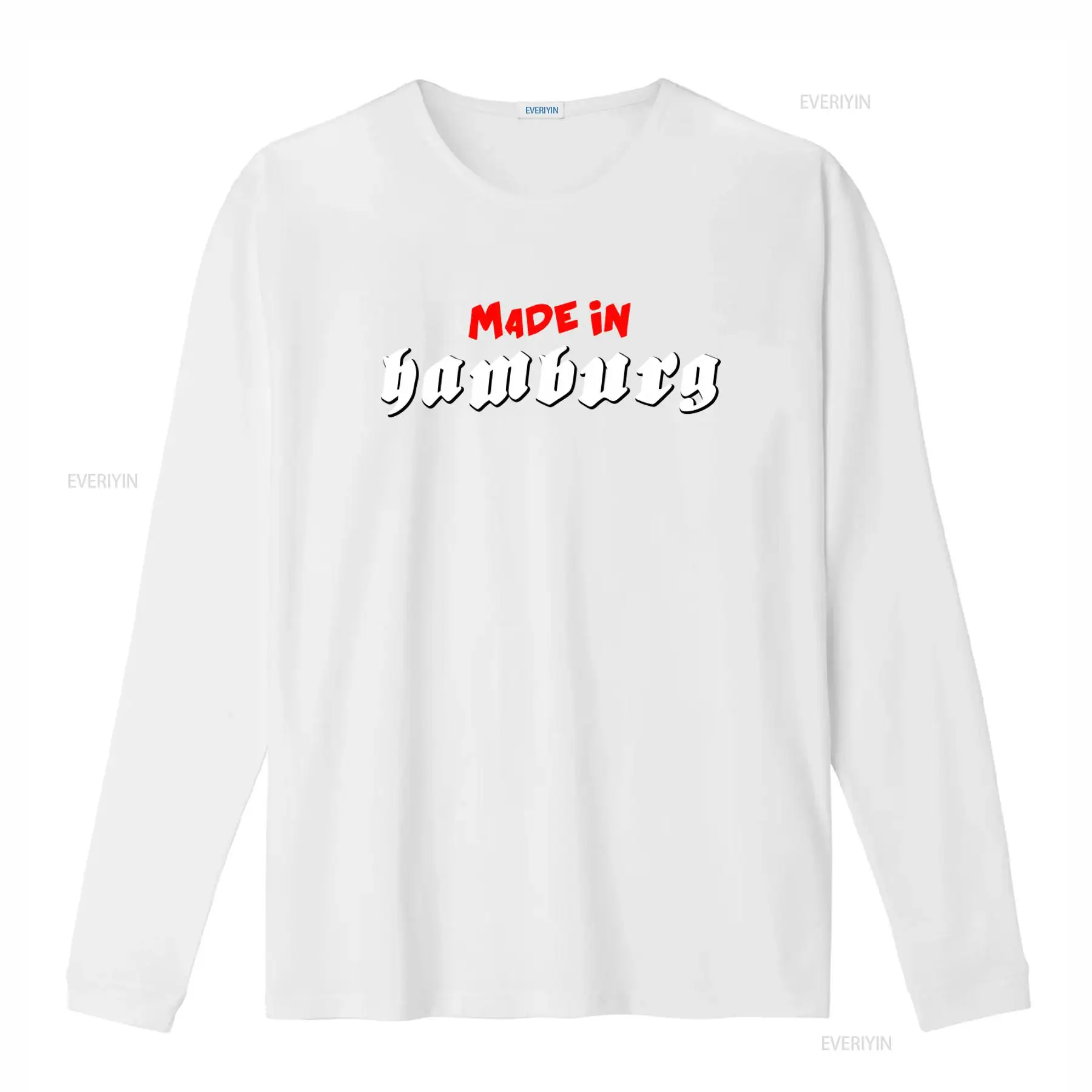 함부르크산 티셔츠 남성용 프리미엄 품질 빈티지 워싱 탑 - Vintage Fashion Hamburg 리뷰 및 가격