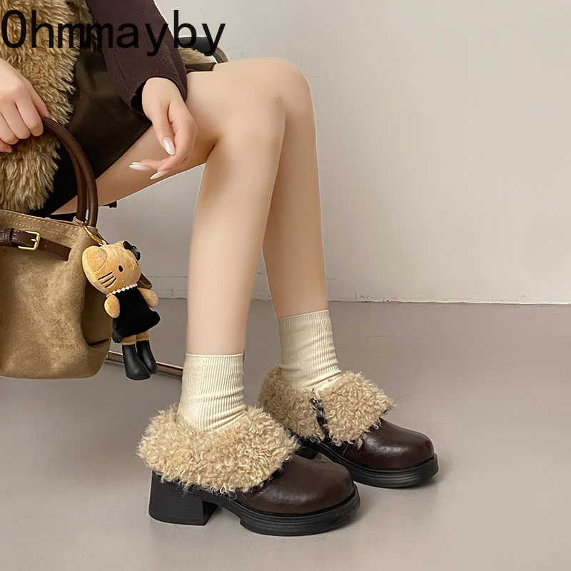 패션 빈티지 여성 메리 제인 슈즈 우아한 두꺼운 굽 드 - Vintage Fashion Dresses 리뷰 및 가격